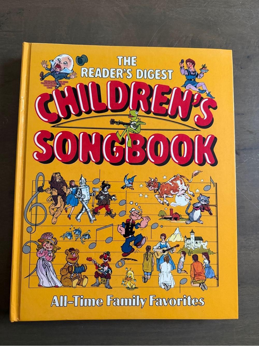 1988 The Reader's Digest Children's Songbook-All-Time Family Favorites